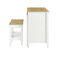 Modway Farmstead 3-Piece Kitchen Island and Stool Set FredCo