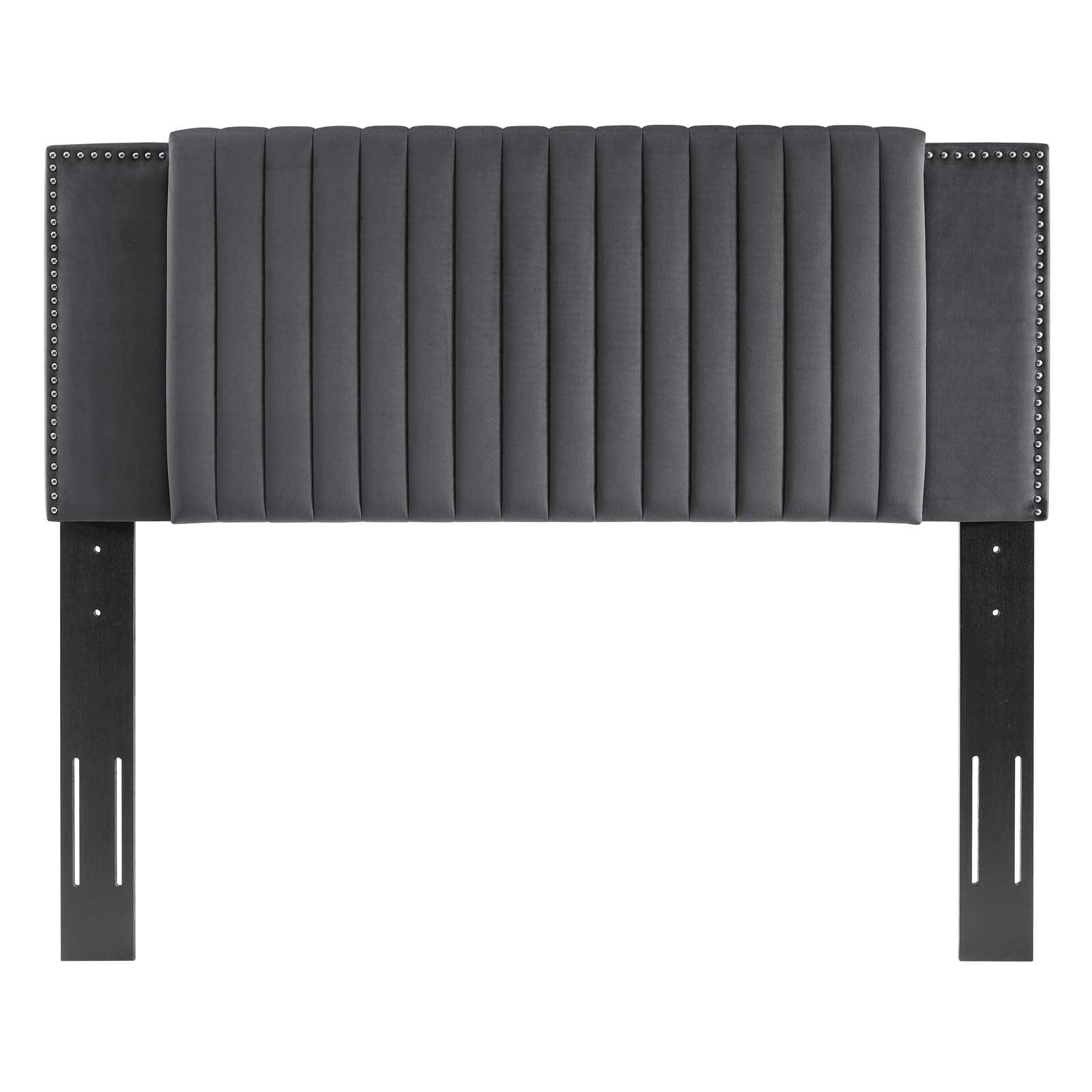 Modway Felicity Channel Tufted Performance Velvet Full/Queen Headboard FredCo
