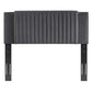 Modway Felicity Channel Tufted Performance Velvet Full/Queen Headboard FredCo
