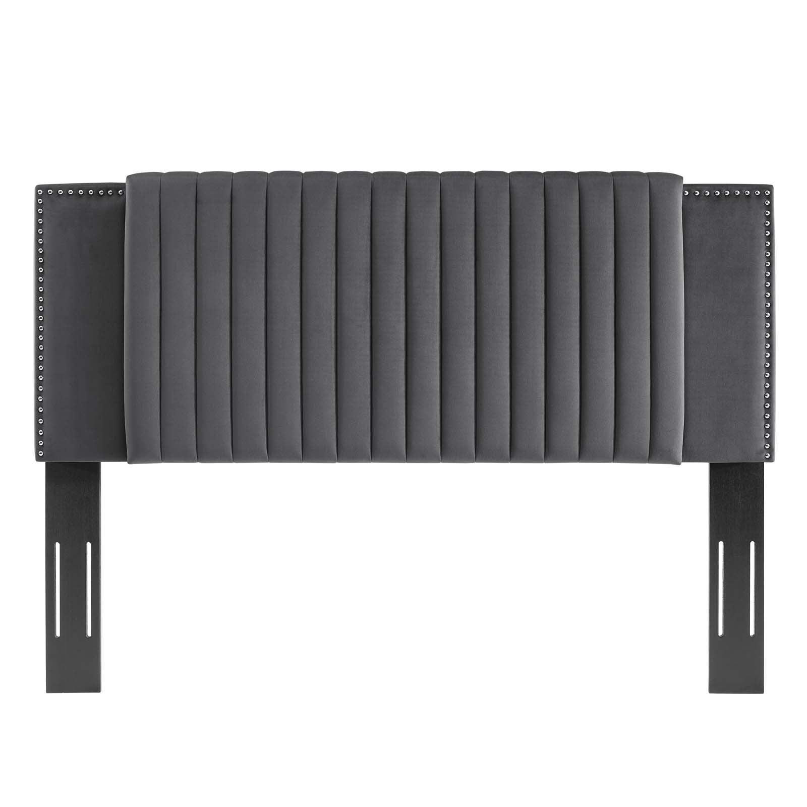 Modway Felicity Channel Tufted Performance Velvet Full/Queen Headboard FredCo