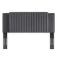 Modway Felicity Channel Tufted Performance Velvet Full/Queen Headboard FredCo