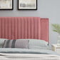 Modway Felicity Channel Tufted Performance Velvet King/California King Headboard FredCo