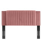 Modway Felicity Channel Tufted Performance Velvet King/California King Headboard FredCo