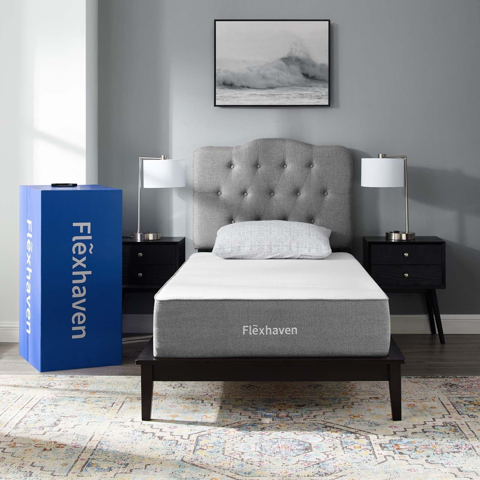 Modway Flexhaven 10" Twin Memory Mattress FredCo