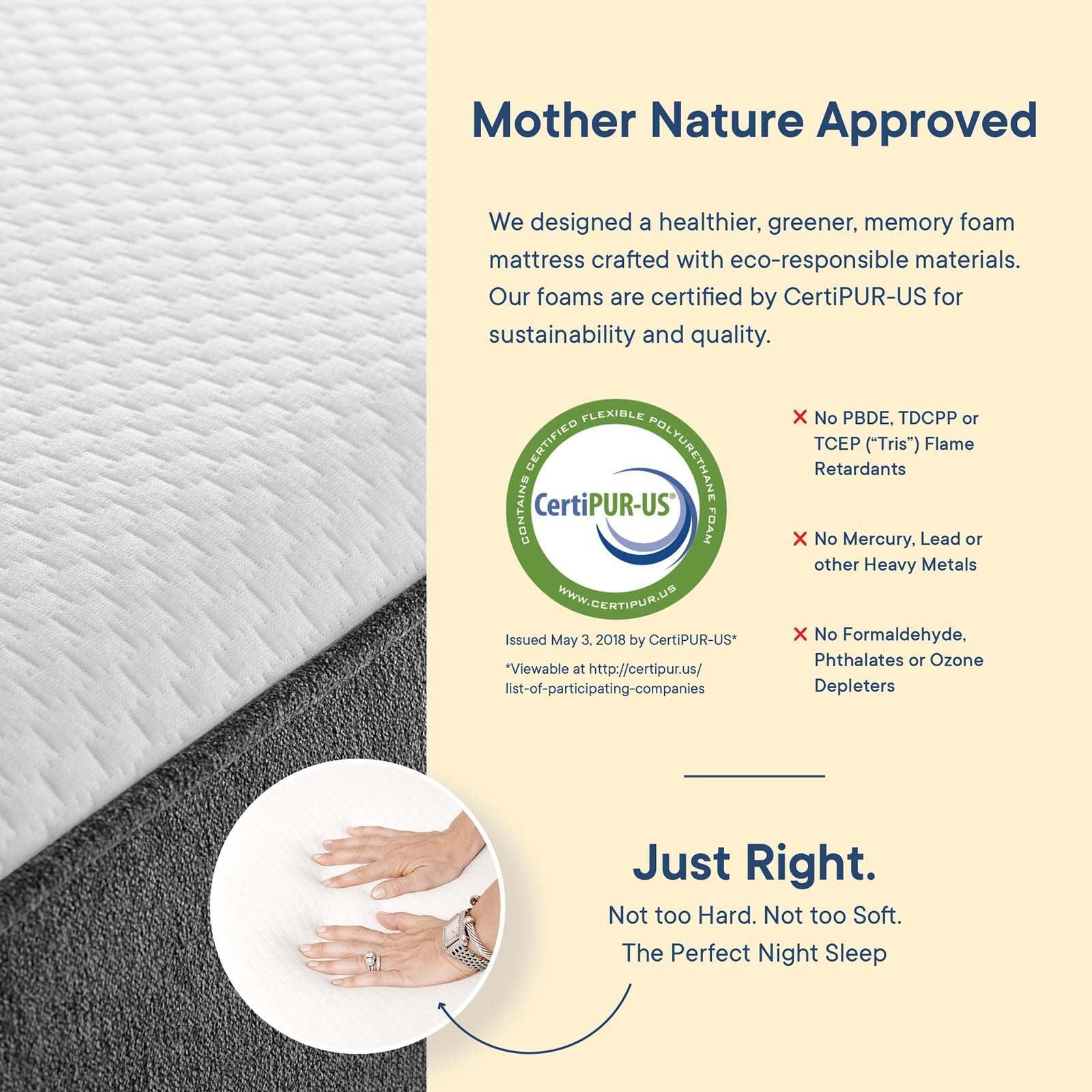 Modway Flexhaven 10" Twin Memory Mattress FredCo