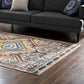 Modway Florita Distressed Southwestern Aztec Area Rug FredCo