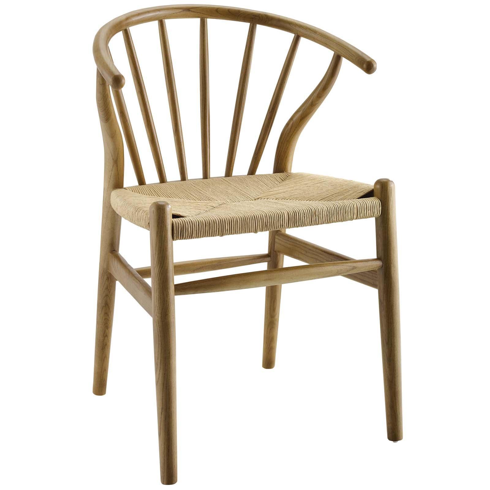 Modway Flourish Spindle Wood Dining Side Chair FredCo