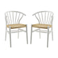 Modway Flourish Spindle Wood Dining Side Chair Set of 2 FredCo