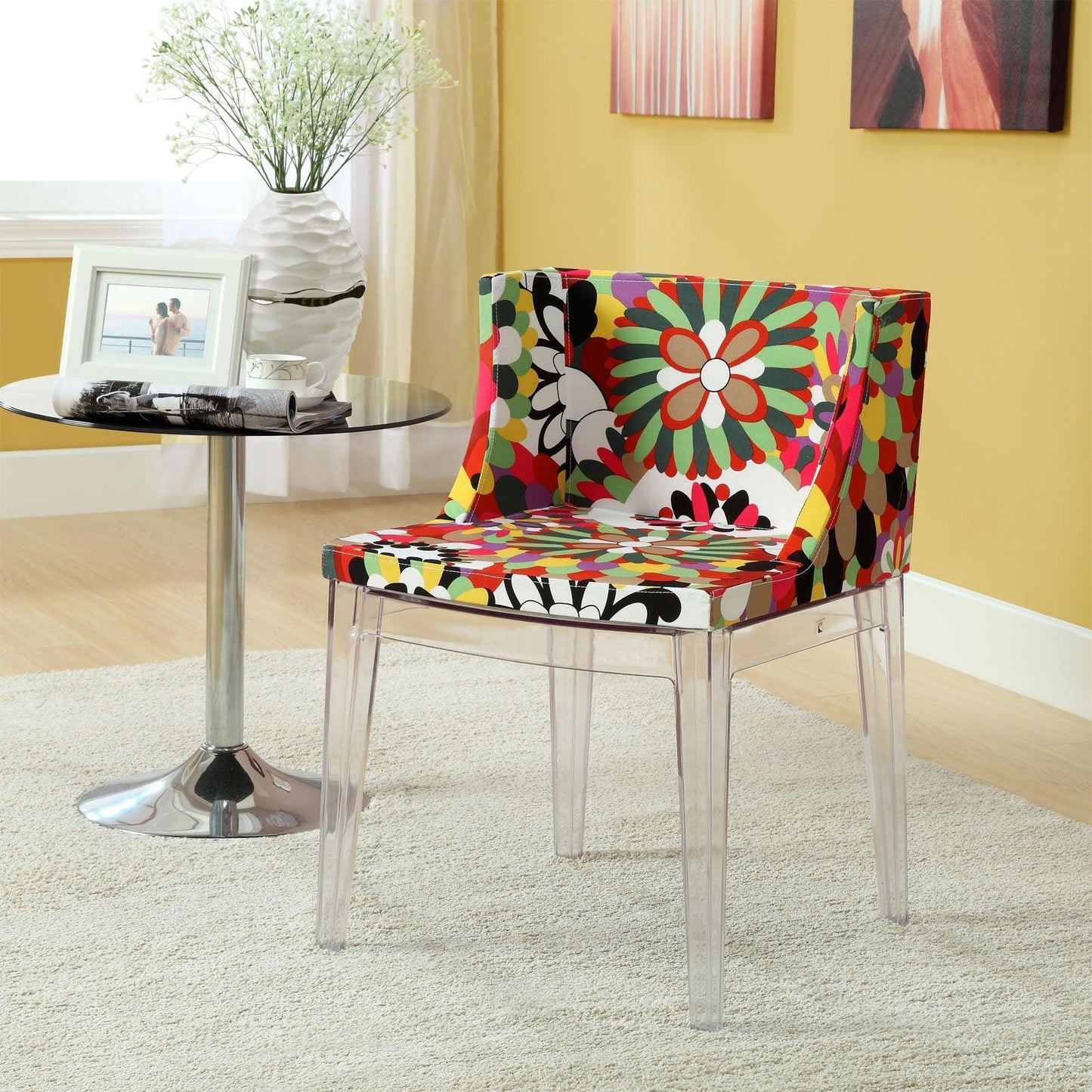 Modway Flower Dining Side Chair FredCo