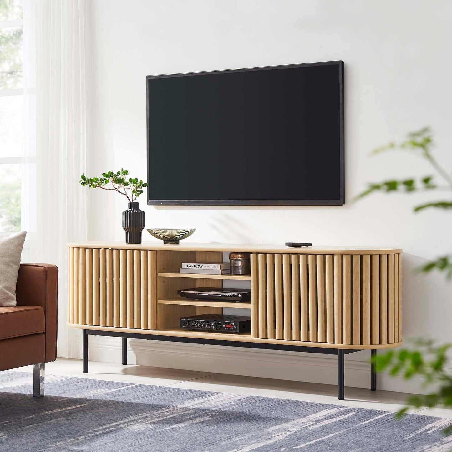 Modway Fortitude 71" TV Stand, EEI-6522 FredCo