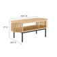 Modway Fortitude Wood Coffee Table FredCo