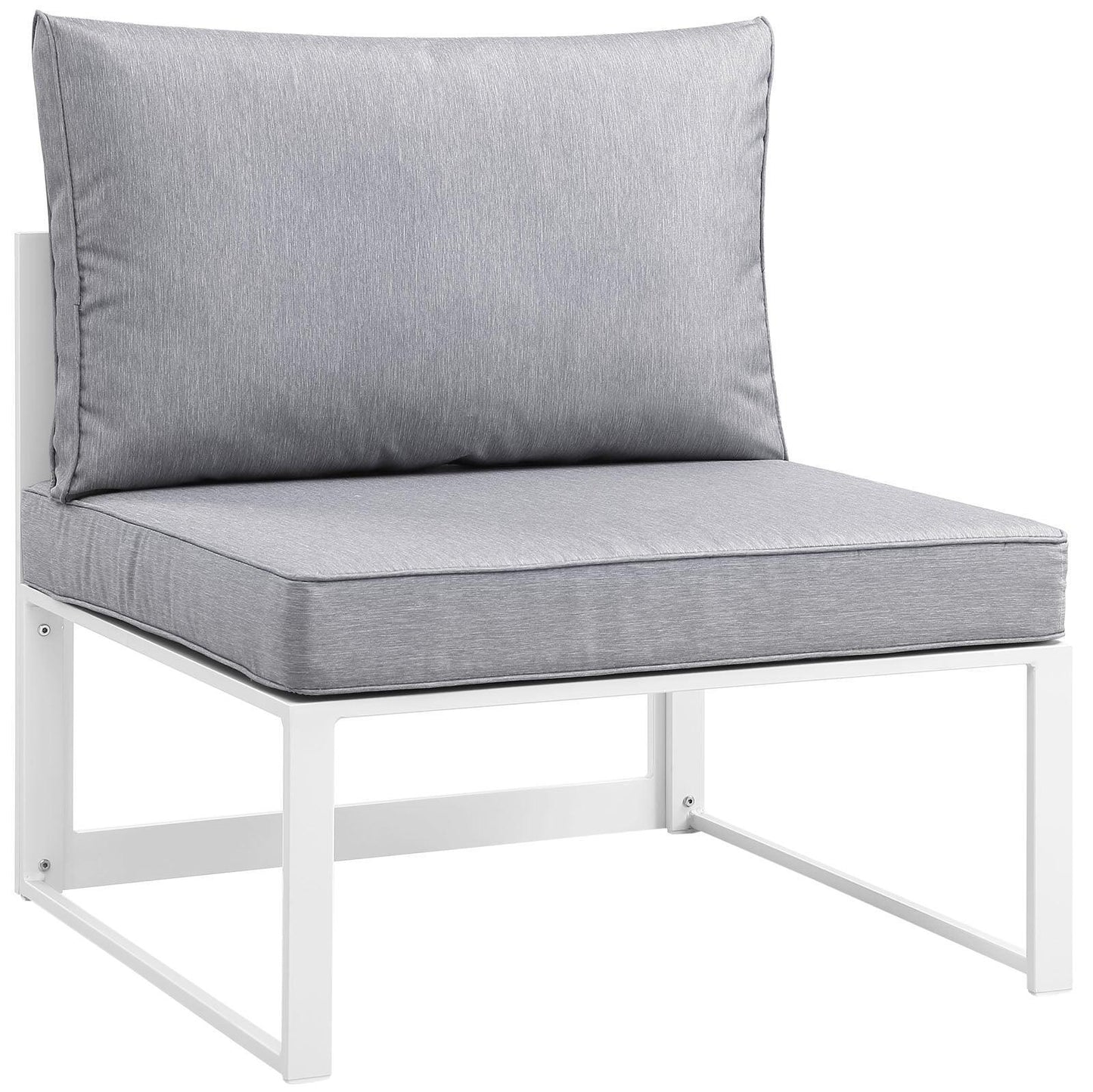 Modway Fortuna 5 Piece Outdoor Patio Sectional Sofa Set, EEI-1724 FredCo