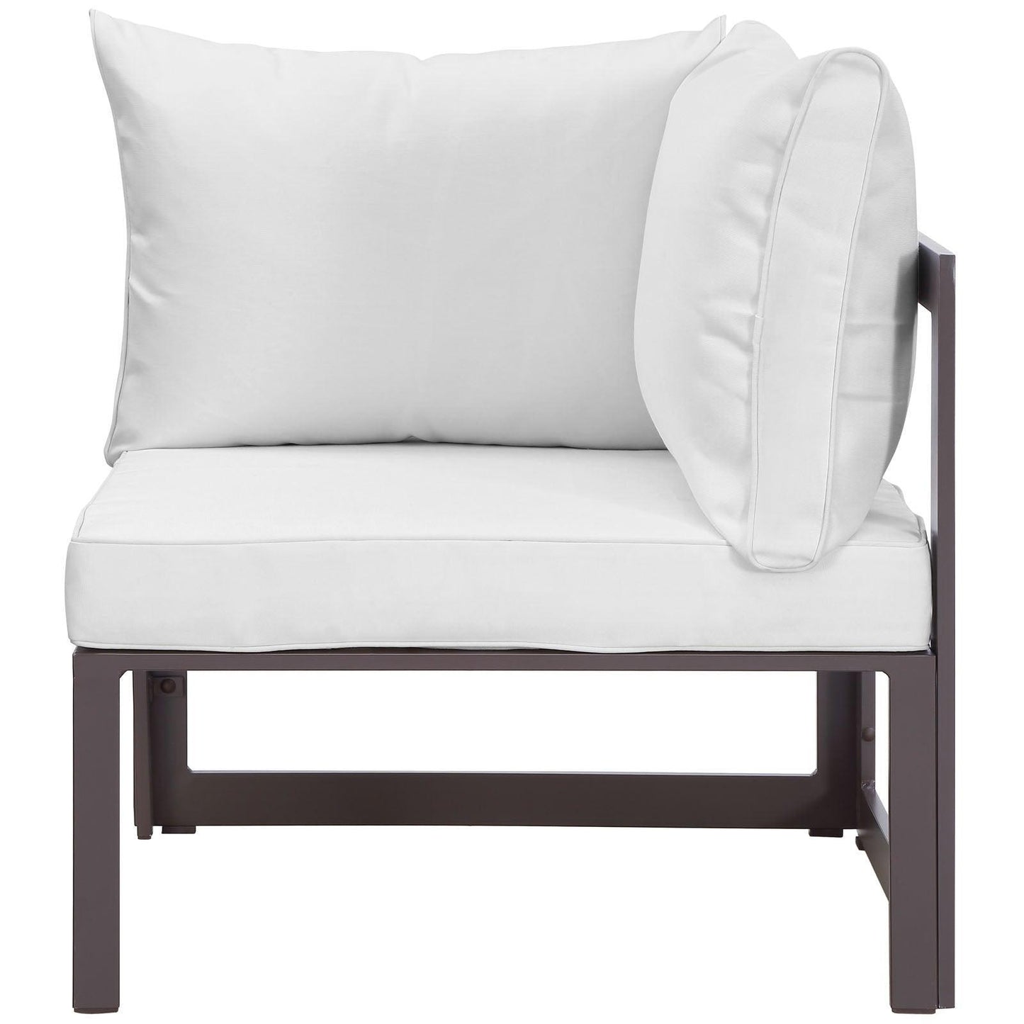 Modway Fortuna 9 Piece Outdoor Patio Sectional Sofa Set FredCo