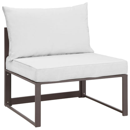 Modway Fortuna Armless Outdoor Patio Chair FredCo