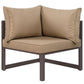 Modway Fortuna Corner Outdoor Patio Armchair FredCo