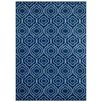 Modway Frame Transitional Moroccan Trellis Area Rug FredCo
