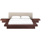 Modway Freja 3 Piece Queen Fabric Bedroom Set FredCo
