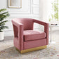 Modway Frolick Performance Velvet Armchair FredCo