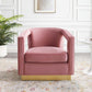 Modway Frolick Performance Velvet Armchair FredCo