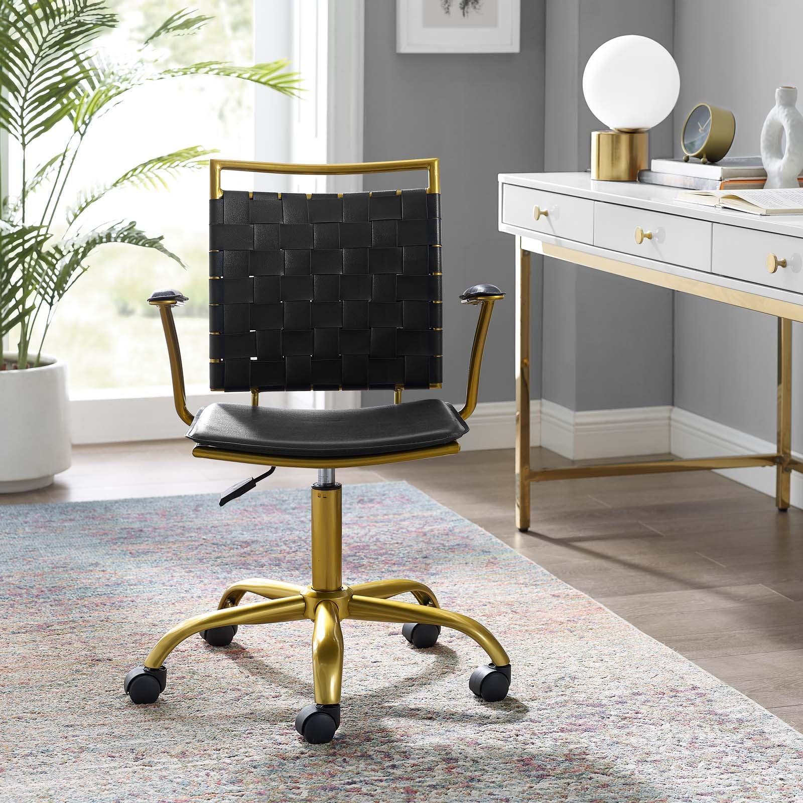 Modway Fuse Faux Leather Office Chair FredCo