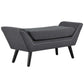Modway Gambol Upholstered Fabric Bench FredCo