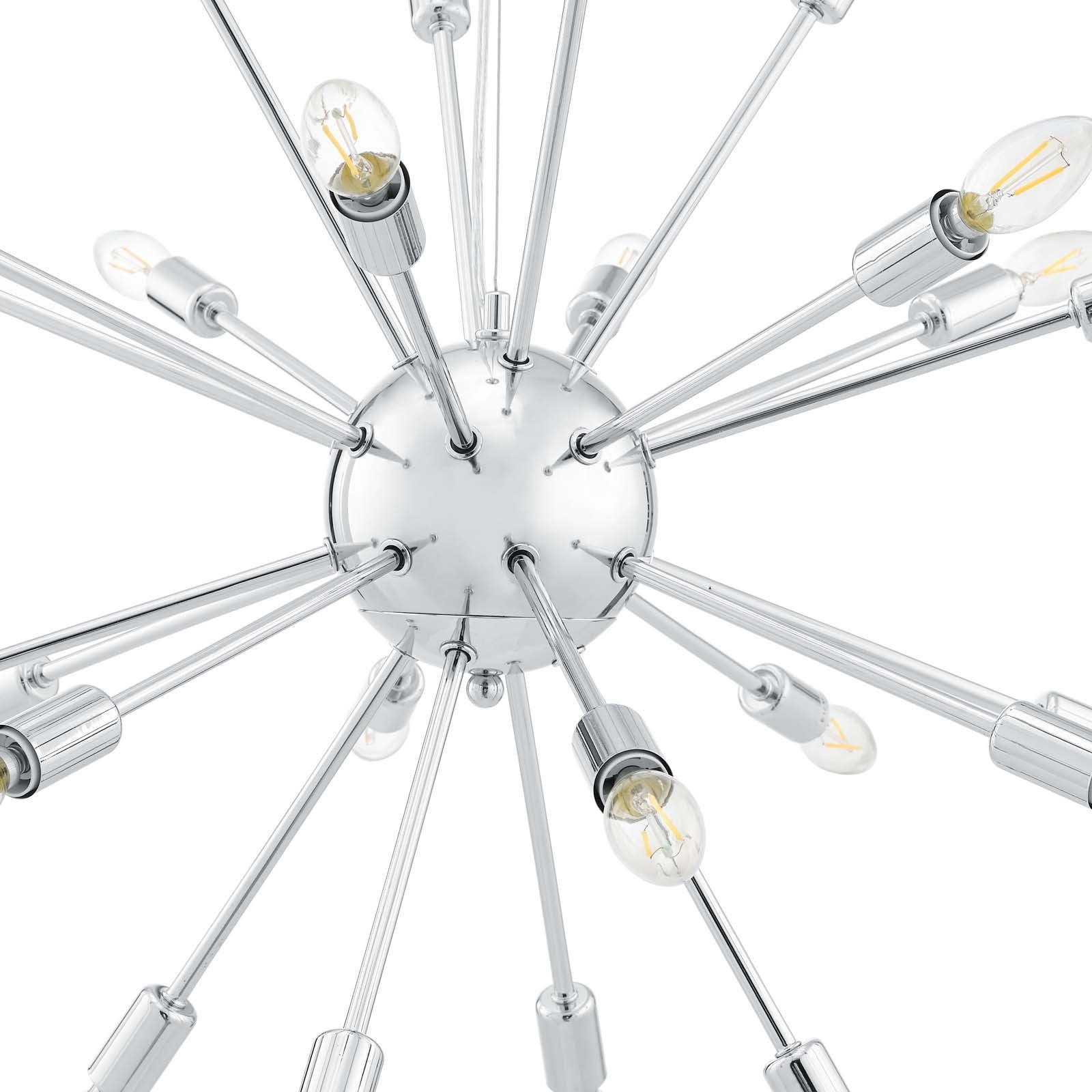 Modway Gamut Metal Chandelier FredCo