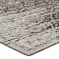 Modway Ganesa Distressed Diamond Floral Lattice Area Rug FredCo