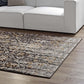 Modway Ganesa Distressed Diamond Floral Lattice Area Rug FredCo