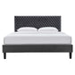 Modway Garcelle Performance Velvet Twin Platform Bed FredCo
