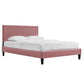 Modway Garcelle Performance Velvet Twin Platform Bed FredCo