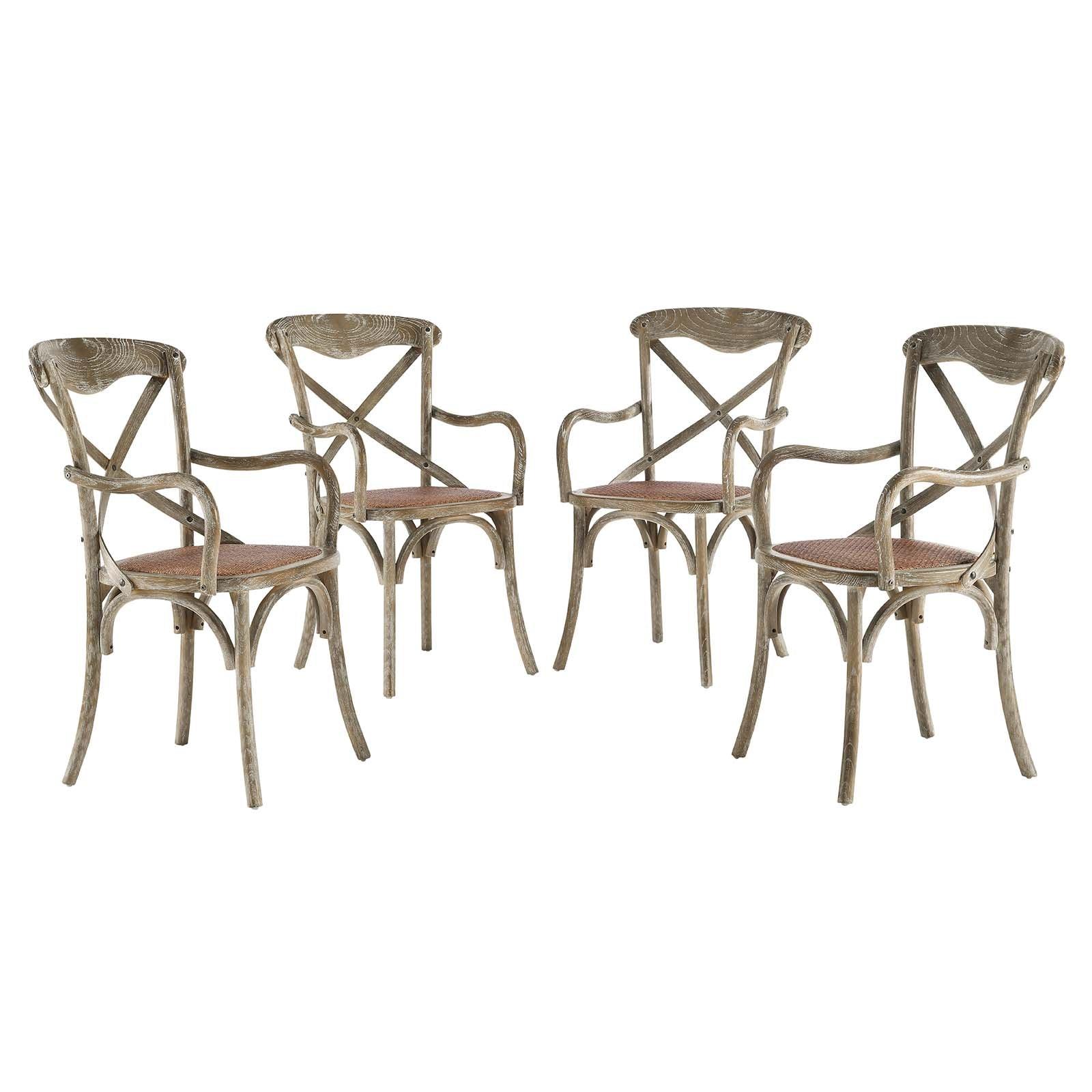 Modway Gear Dining Armchair Set of 4 FredCo