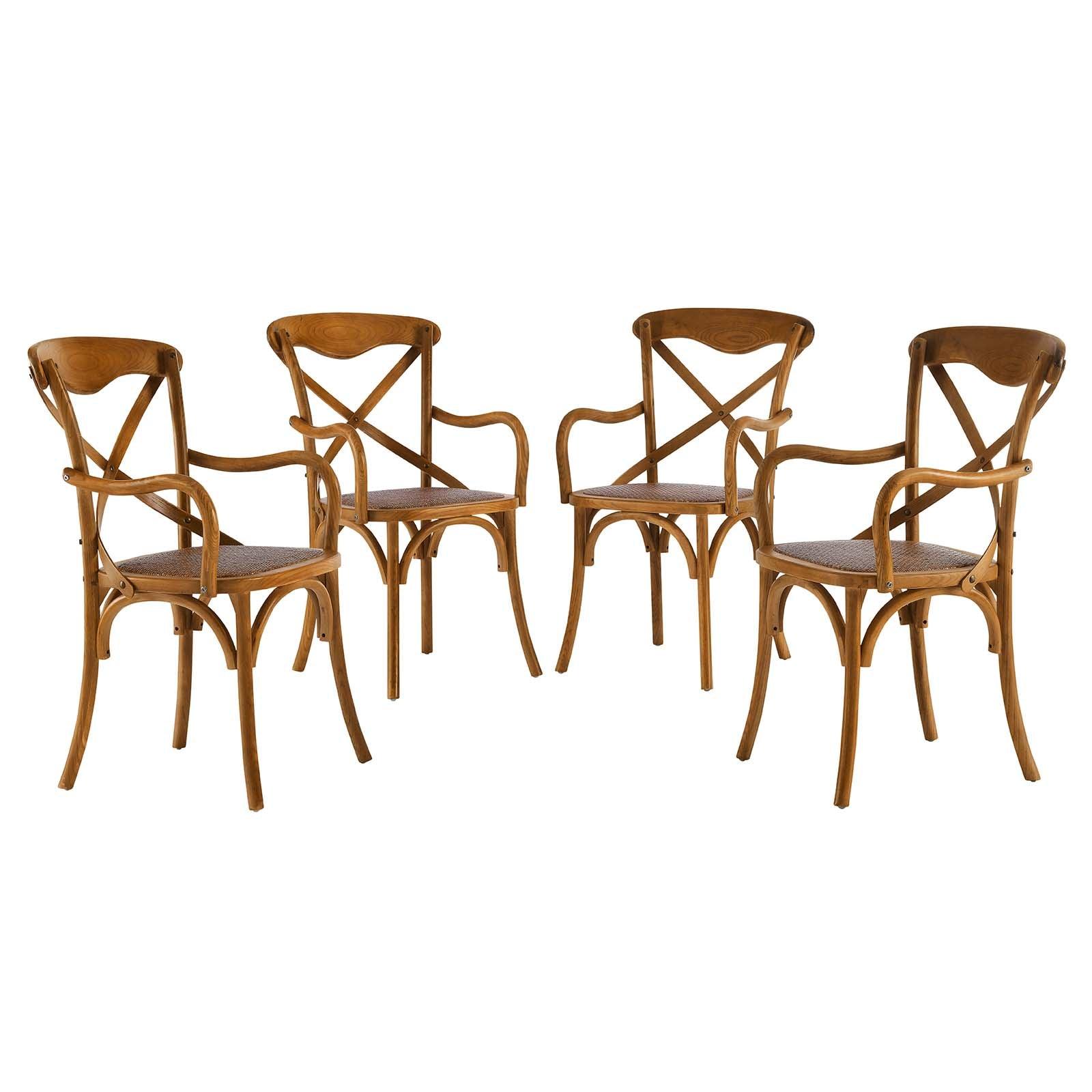 Modway Gear Dining Armchair Set of 4 FredCo