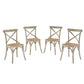 Modway Gear Dining Side Chair Set of 4 FredCo