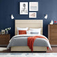 Modway Genevieve Queen Upholstered Fabric Platform Bed FredCo