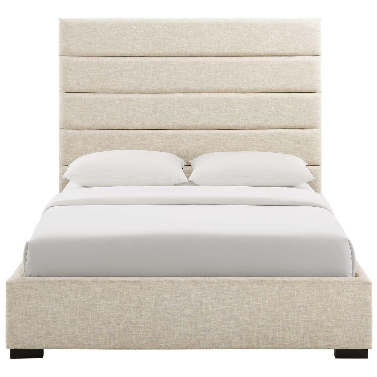 Modway Genevieve Queen Upholstered Fabric Platform Bed FredCo