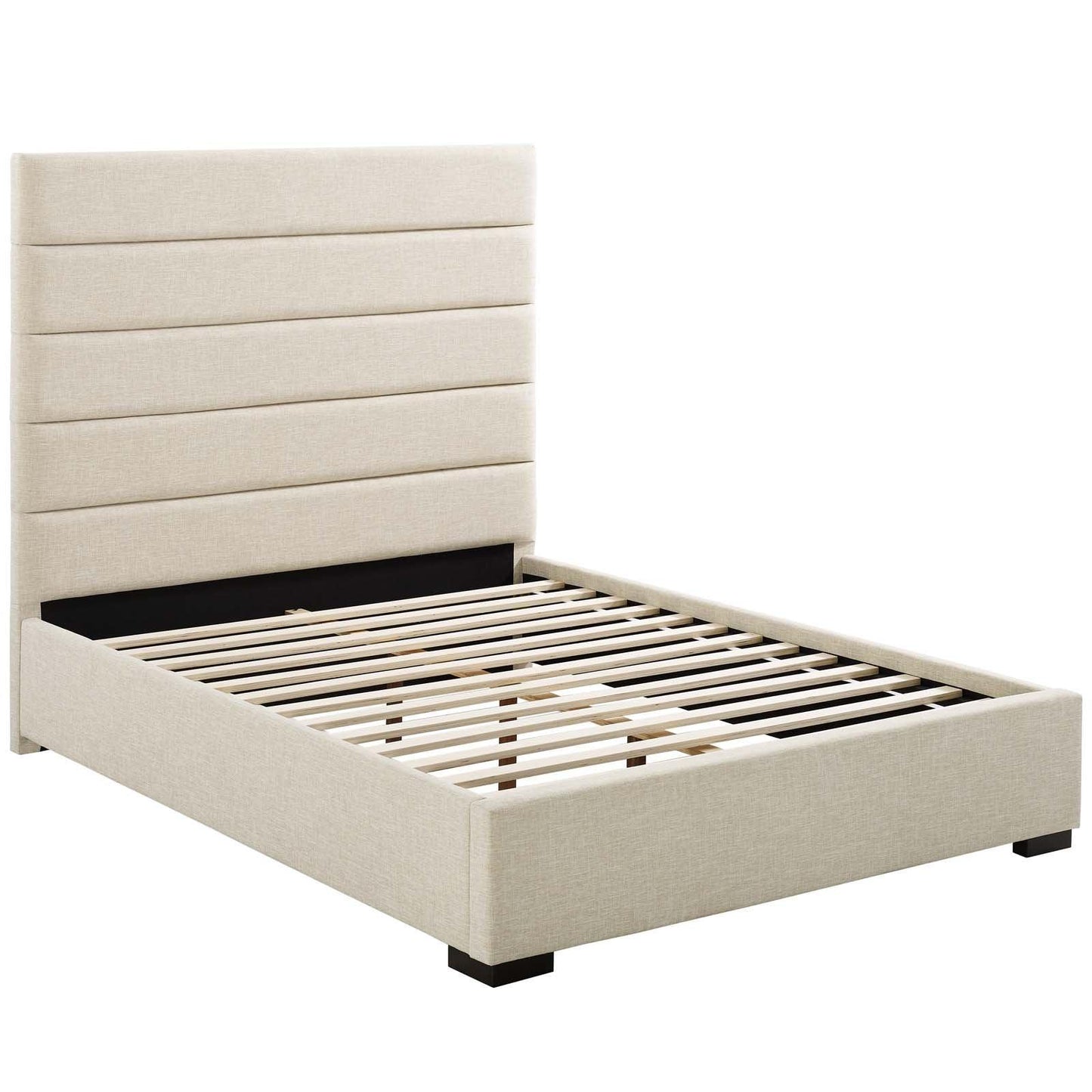 Modway Genevieve Queen Upholstered Fabric Platform Bed FredCo