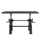 Modway Genuine 60" Crank Adjustable Height Dining Table and Computer Desk, EEI-6148 FredCo