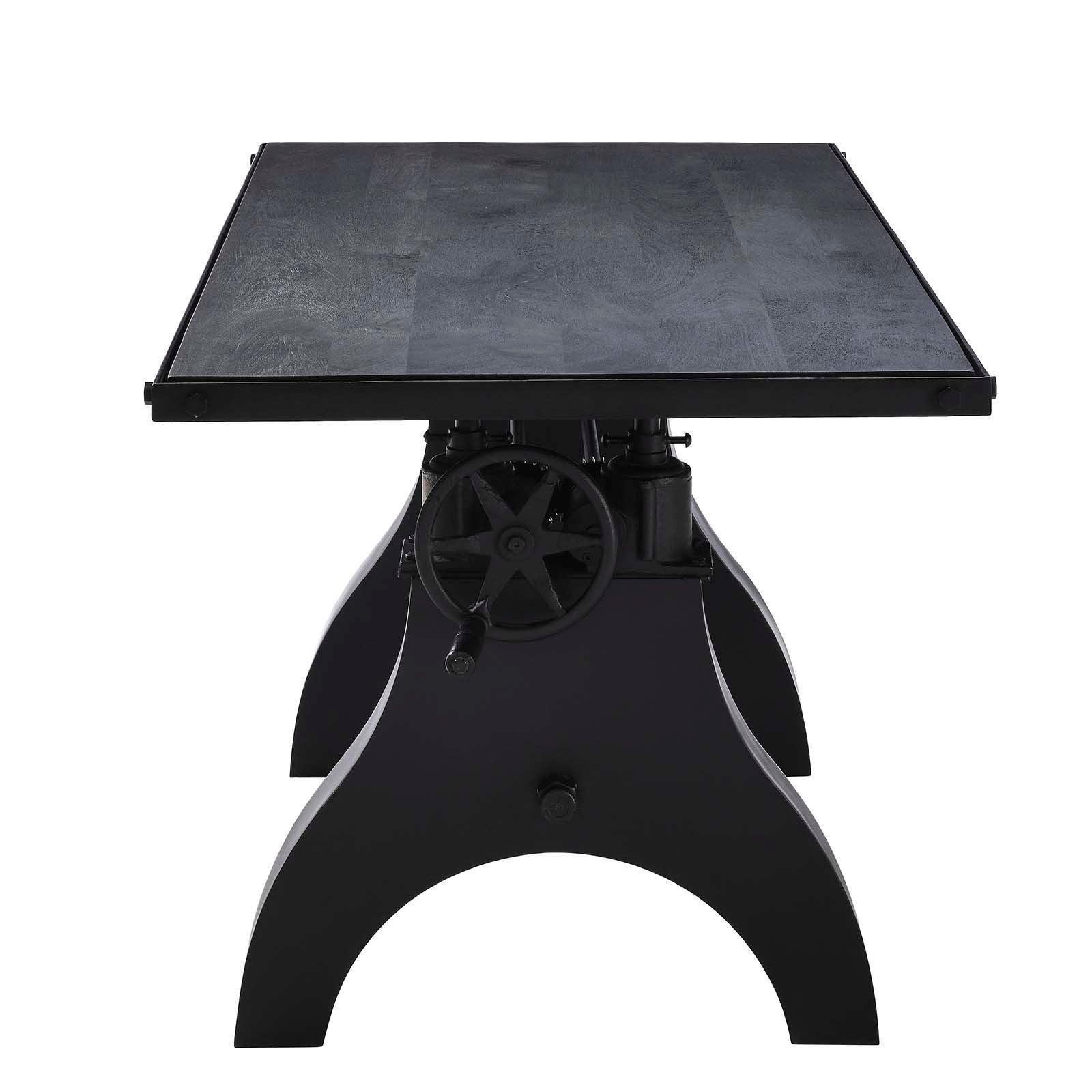 Modway Genuine 60" Crank Adjustable Height Dining Table and Computer Desk, EEI-6148 FredCo