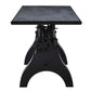Modway Genuine 60" Crank Adjustable Height Dining Table and Computer Desk, EEI-6148 FredCo