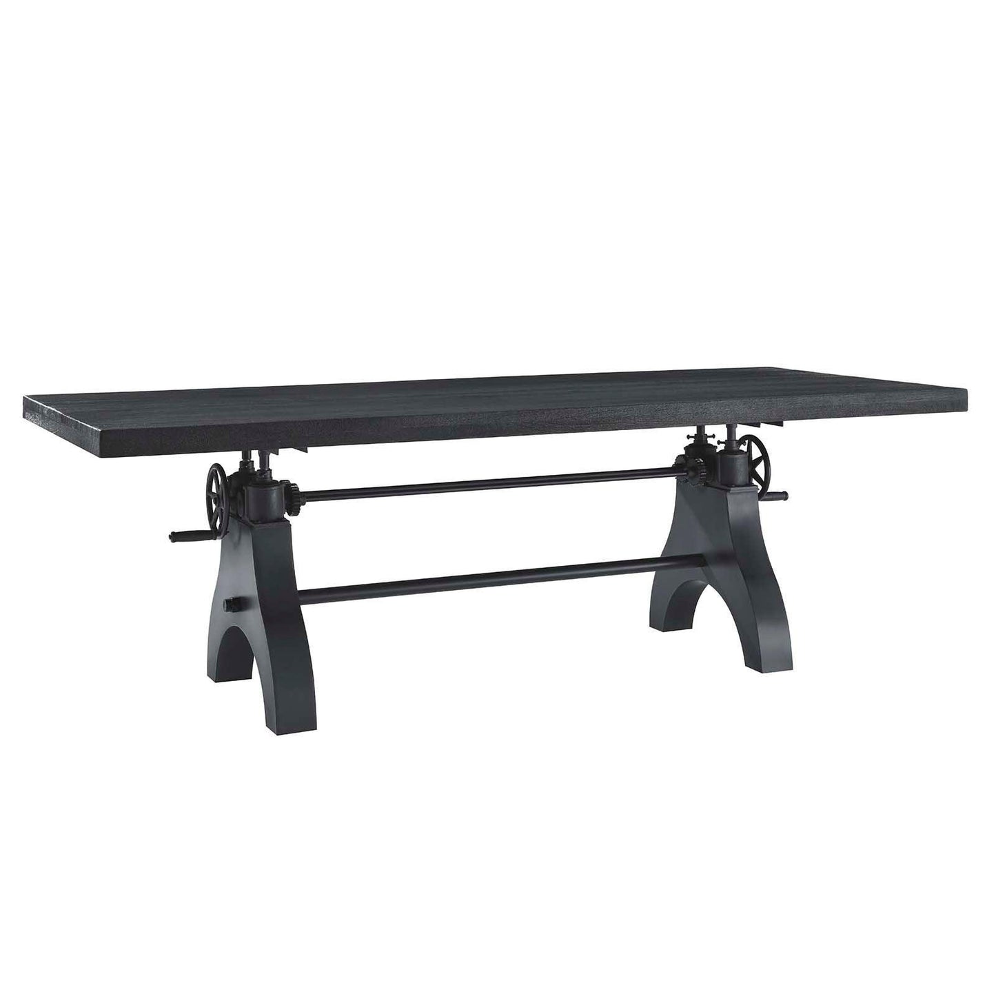 Modway Genuine 96" Crank Adjustable Height Dining and Conference Table, EEI-6149 FredCo