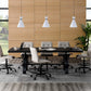 Modway Genuine 96" Crank Adjustable Height Dining and Conference Table, EEI-6149 FredCo