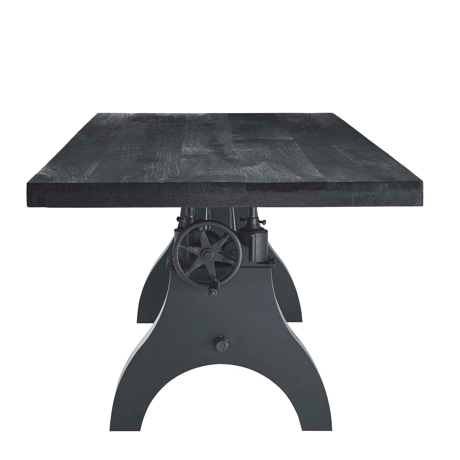 Modway Genuine 96" Crank Adjustable Height Dining and Conference Table, EEI-6149 FredCo