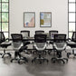 Modway Genuine 96" Crank Height Adjustable Rectangle Dining and Conference Table FredCo