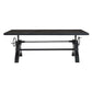 Modway Genuine 96" Crank Height Adjustable Rectangle Dining and Conference Table FredCo