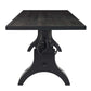 Modway Genuine 96" Crank Height Adjustable Rectangle Dining and Conference Table FredCo
