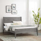 Modway Georgia King Wood Platform Bed FredCo