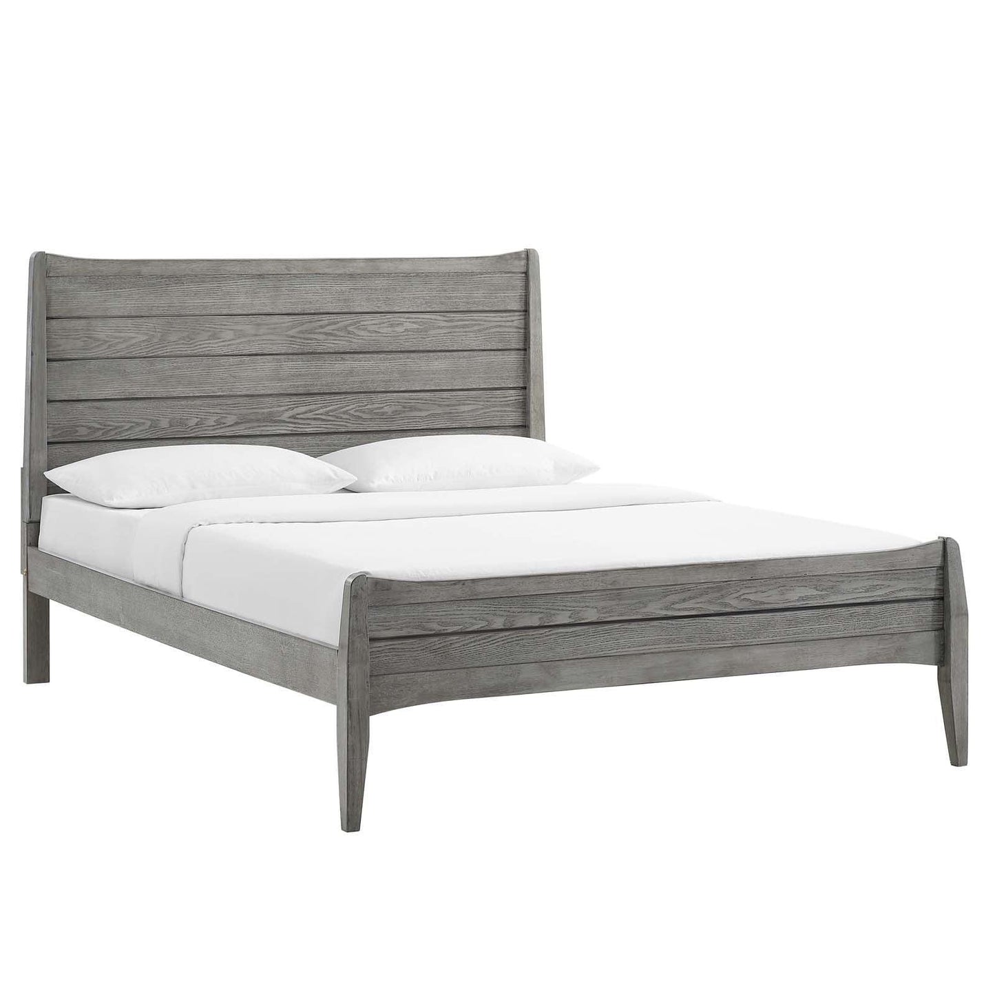 Modway Georgia King Wood Platform Bed FredCo
