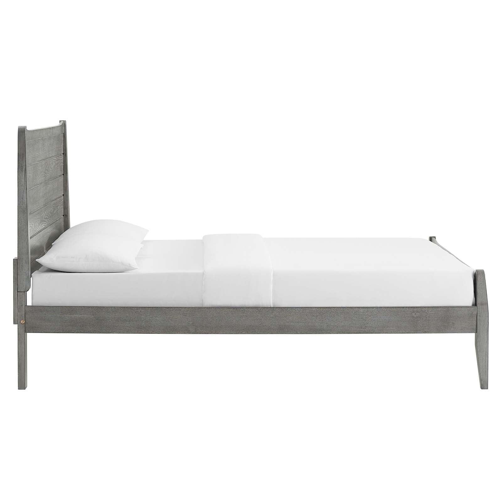 Modway Georgia Queen Wood Platform Bed FredCo