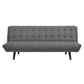 Modway Glance Tufted Convertible Fabric Sofa Bed FredCo