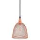 Modway Glimmer Bell-Shaped Rose Gold Pendant Ligh FredCo